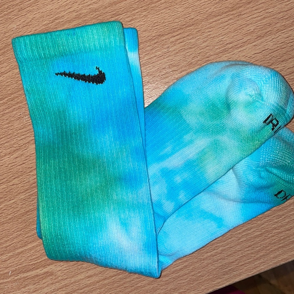 Hand Dyed Nike Socks! - Picture 2 of 3
